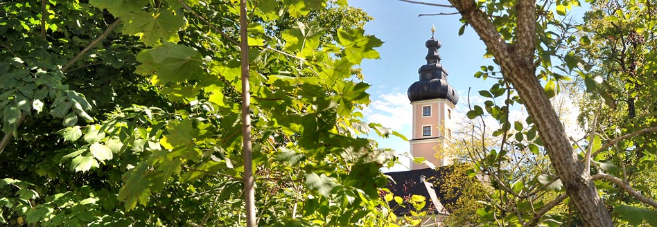 Querformat Sommer mit Schloss