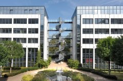 Gewerbegebiet Martinsried Hausfassaden