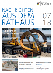 Titel Rathausnachrichten Juli 2018