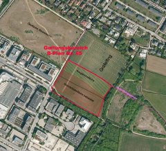 Luftbild mit Geltungsbereich